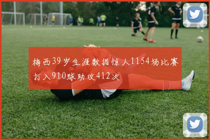 梅西39岁生涯数据惊人1154场比赛打入910球助攻412次